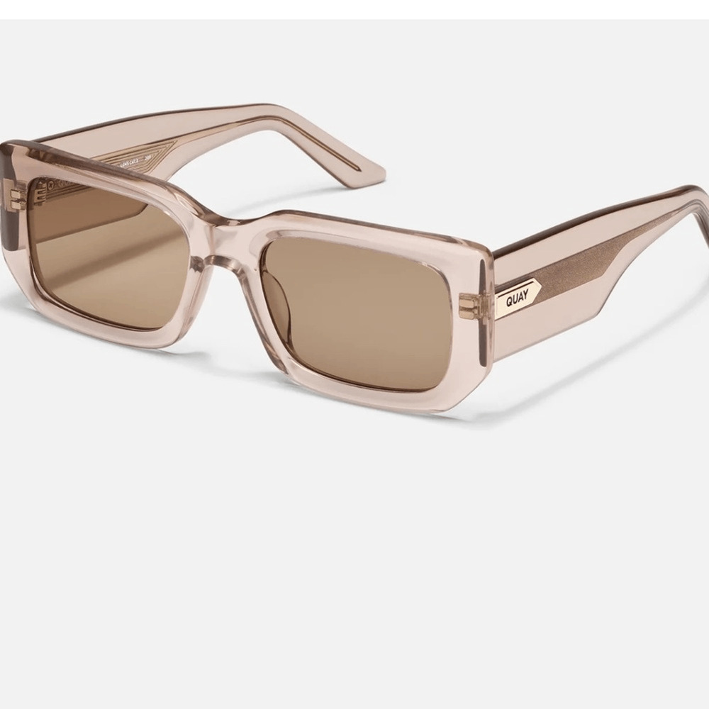 NEW!Quay Australia Crystal rose doe Tell me more sunglasses